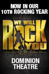 Please click We Will Rock You theatre ticket offer